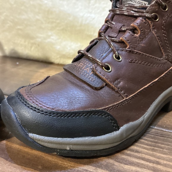 Ariat Women's All Terrain Weather Waterproof Leather Hiking Boot Brown Size 9.5B - Picture 14 of 16